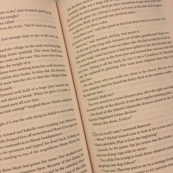 The Black Wolf, a novel by Louise Penny (hardcover book) - Picture 3 of 3